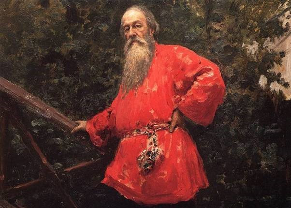 Илья Репин, портрет Владимира Стасова,&nbsp;1889 год.&nbsp;